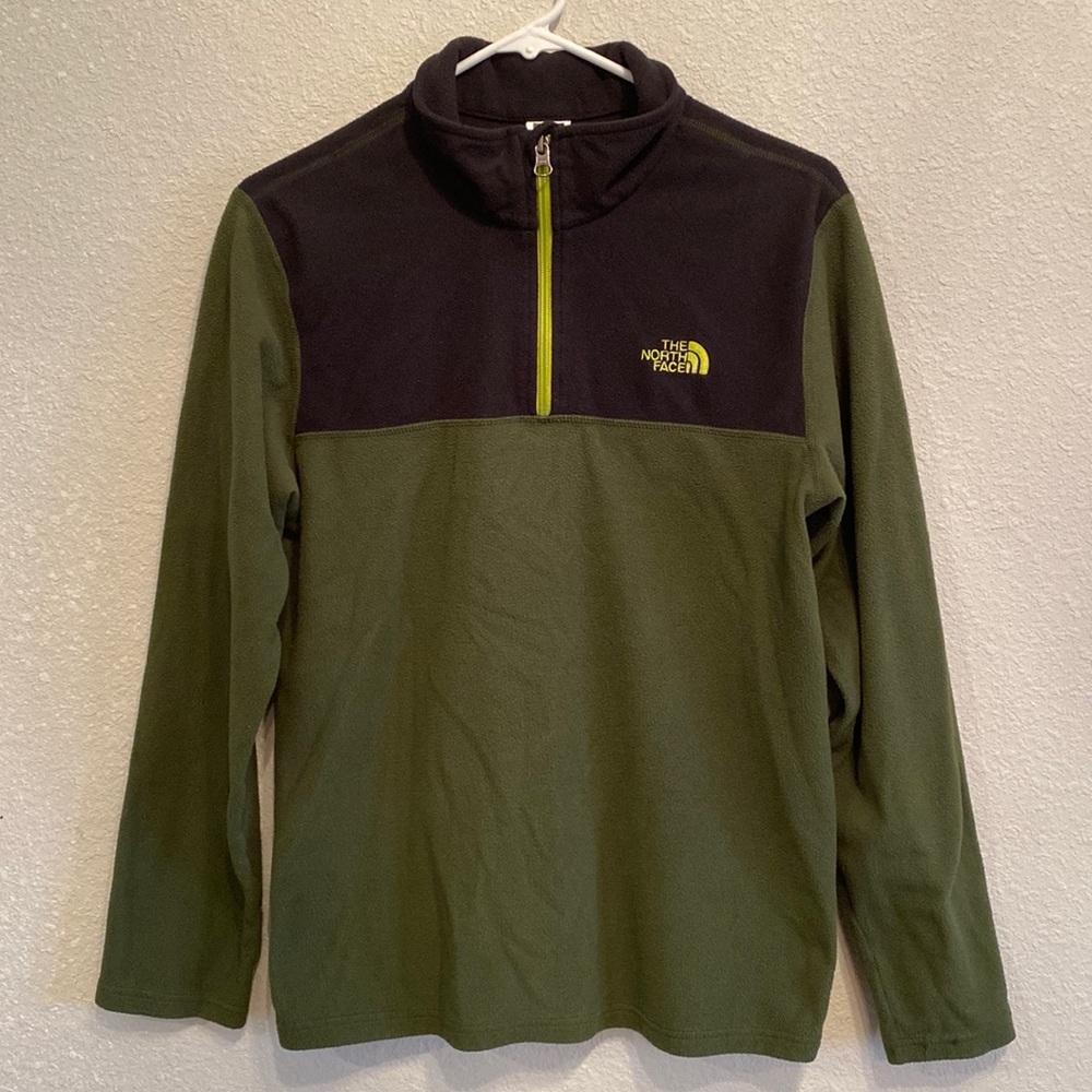 Boys XL The North Face 3/4 Zip Fleece Pullover